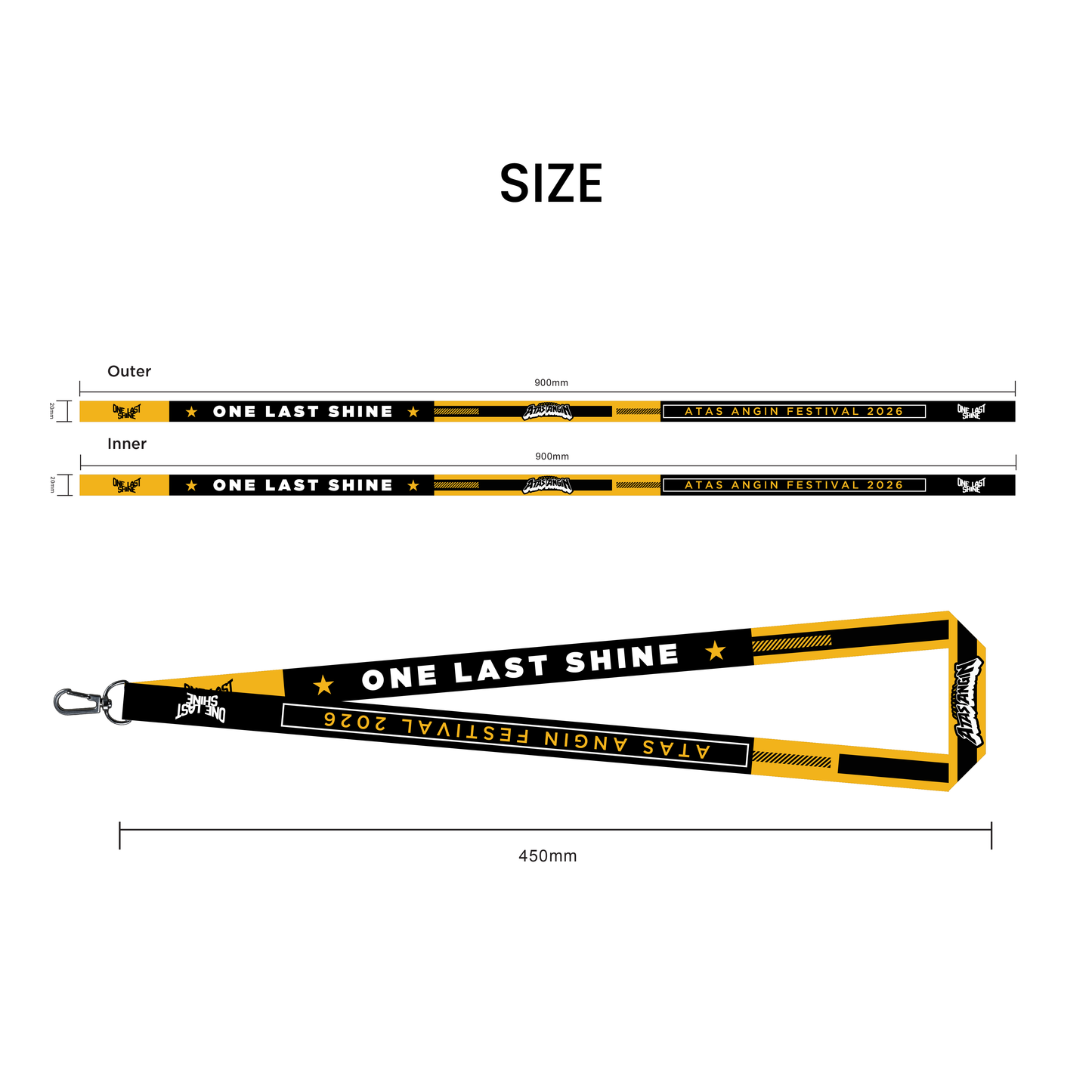 "One Last Shine" Lanyard V3