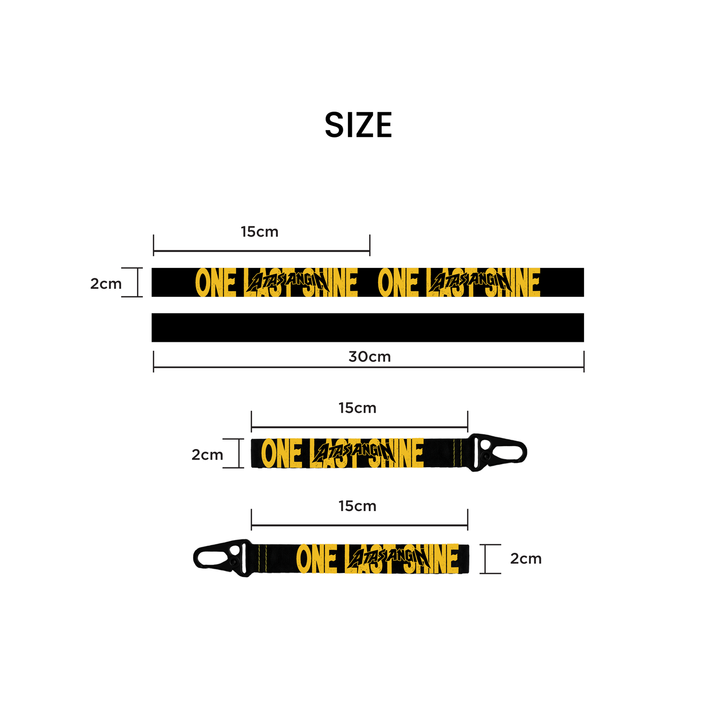 "One Last Shine" Carabiner Tag V1