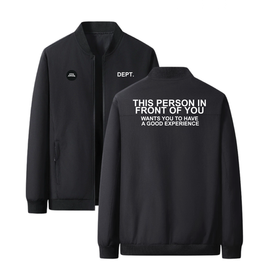 "Crew Dept" Bomber Jacket