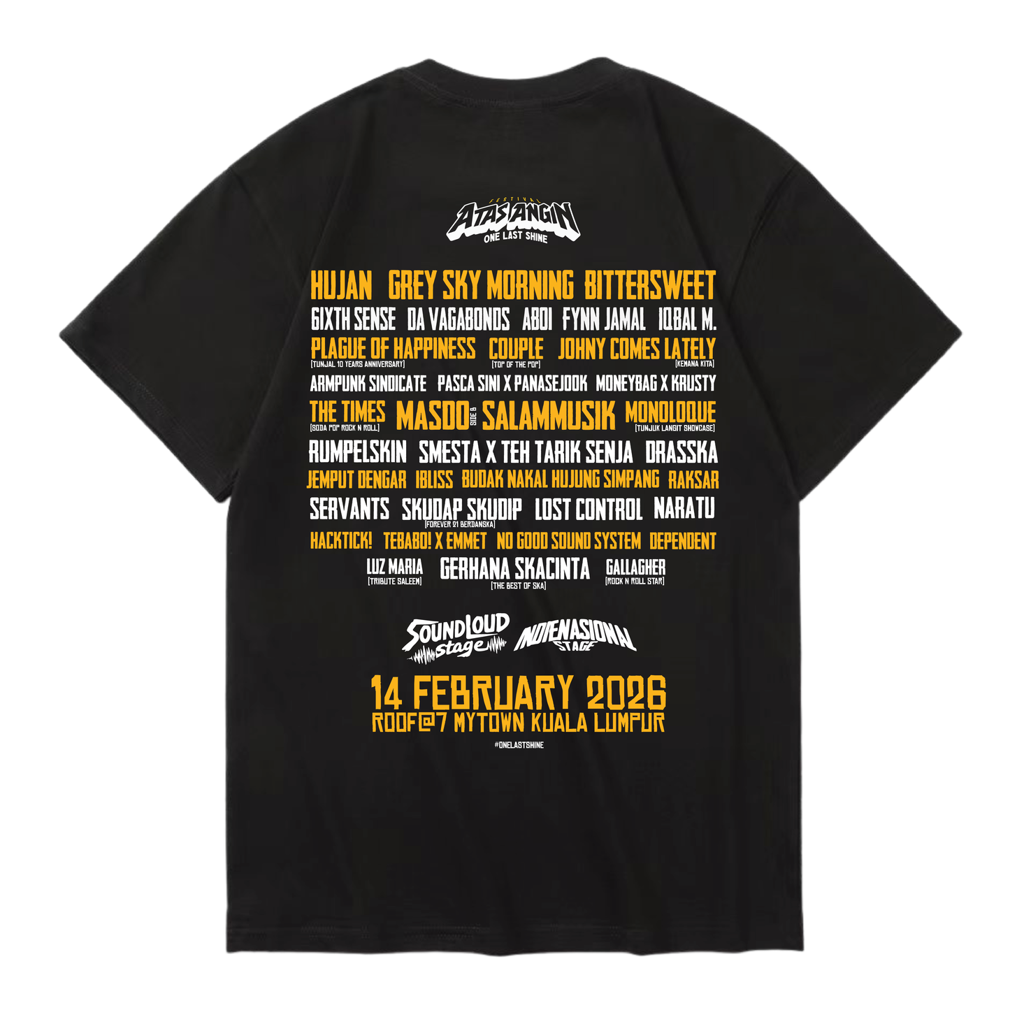 Official Atas Angin Festival 2026 T-Shirt