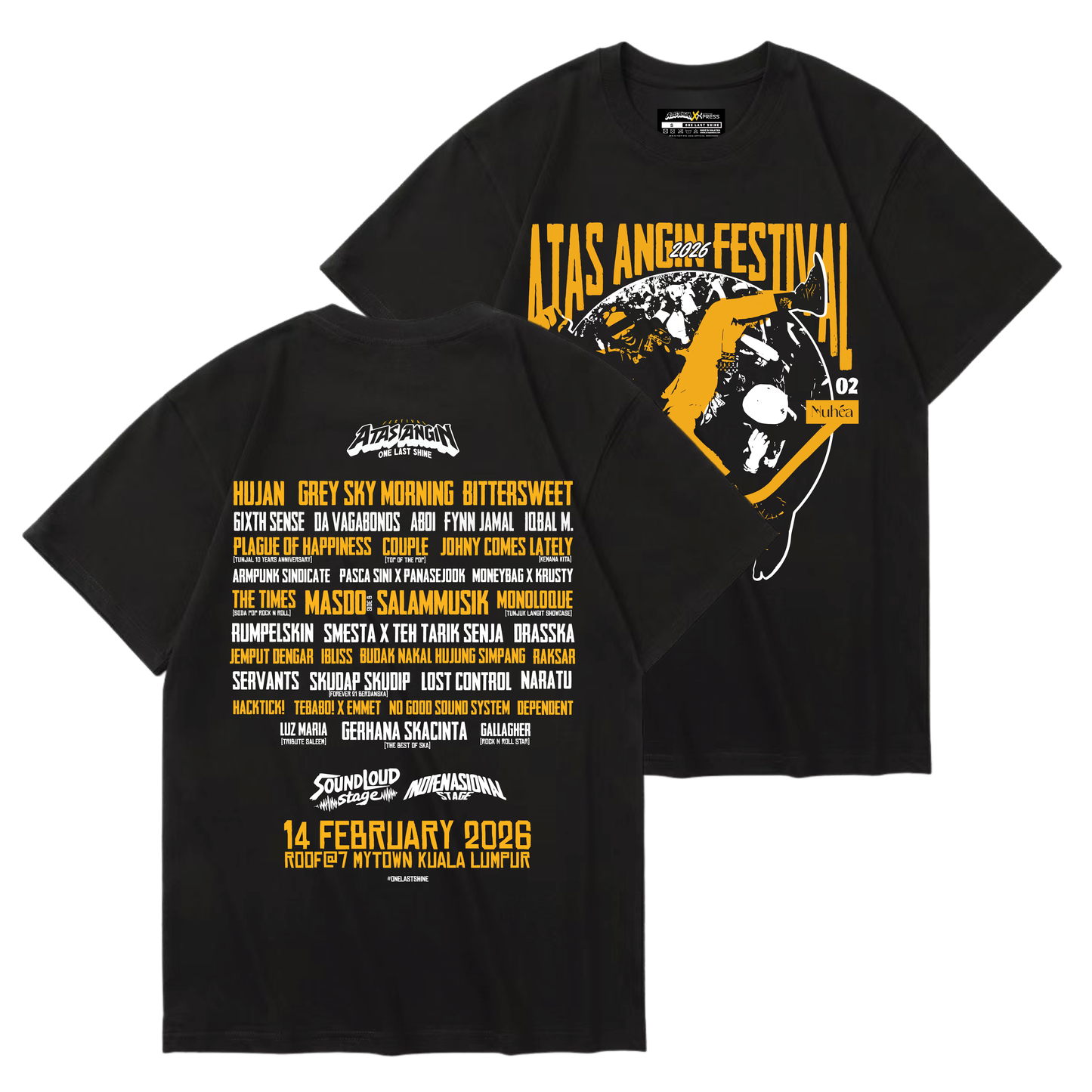 Official Atas Angin Festival 2026 T-Shirt